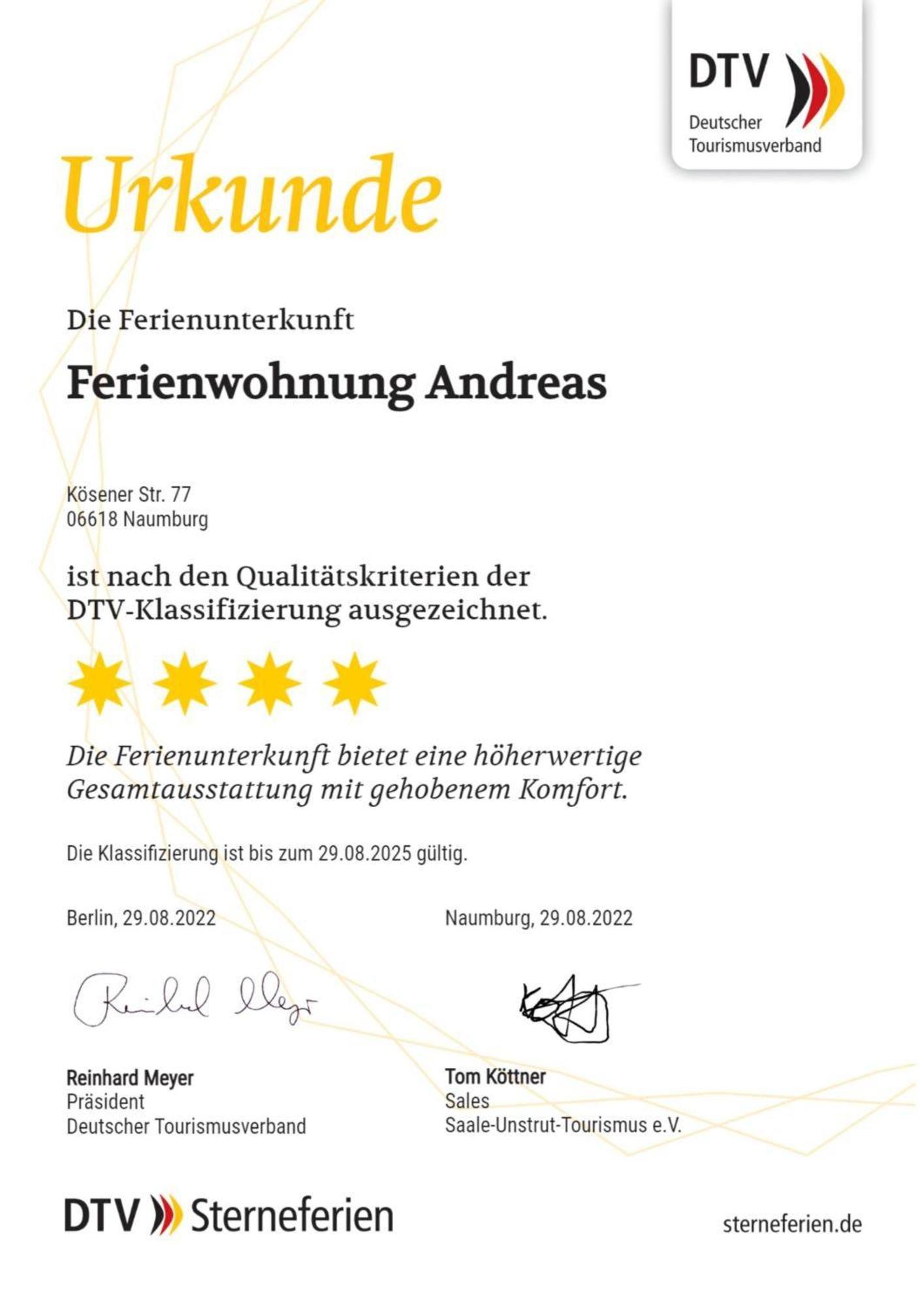 נאומבורג Ferienwohnung Andreas מראה חיצוני תמונה